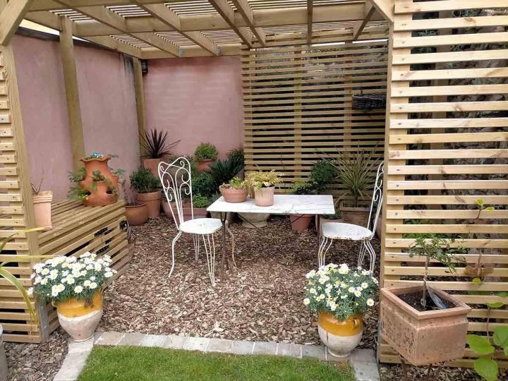 Pose de structure extérieure en bois La Roche-sur-Yon