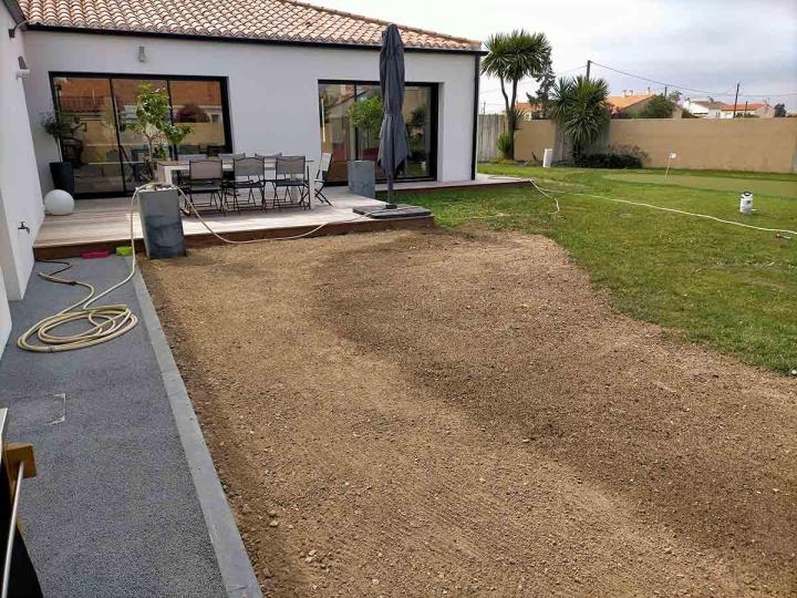 Réalisation de terrasse La Roche-sur-Yon