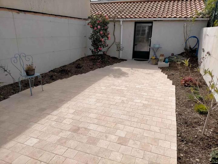 Travaux de réalisation de terrasse La Roche-sur-Yon